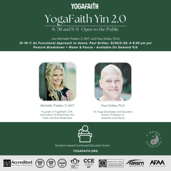 YogaFaith Yin 2.0 with Michelle Thielen and Paul Grilley
